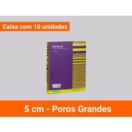 CAIXA COM 10 UNIDADES - MEMBRACEL POROS GRANDES 5 CM