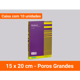 CAIXA COM 10 UNIDADES - MEMBRACEL POROS GRANDES 15x20cm